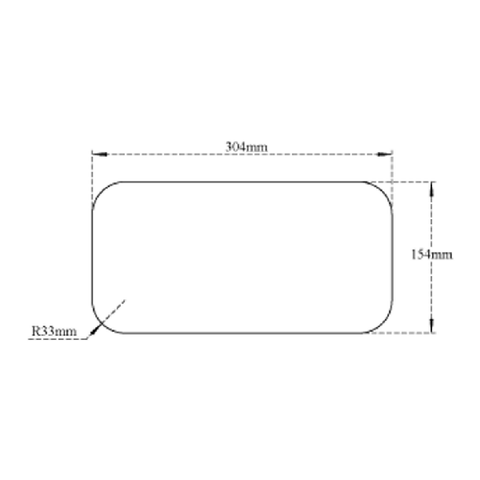 Recessed Milk Pitcher Rinser with Drain Board