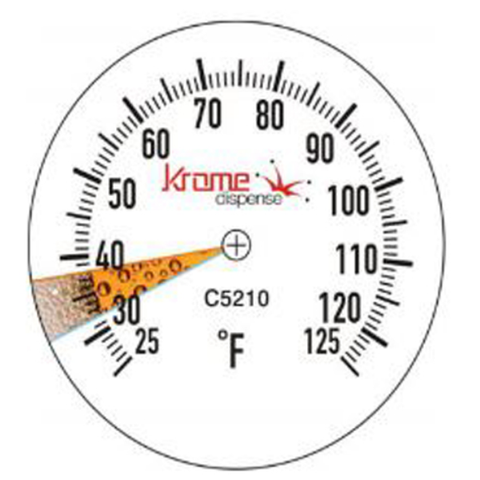 Krome Dial Thermometer Stem