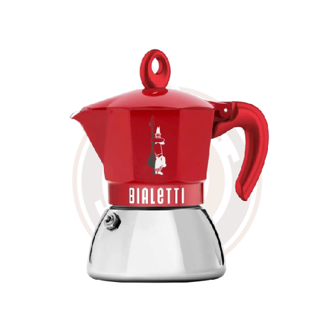 Bialetti Moka Induction Espresso Maker - Red