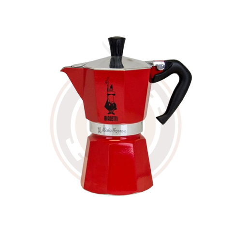 Bialetti Moka Express Espresso Maker - Red